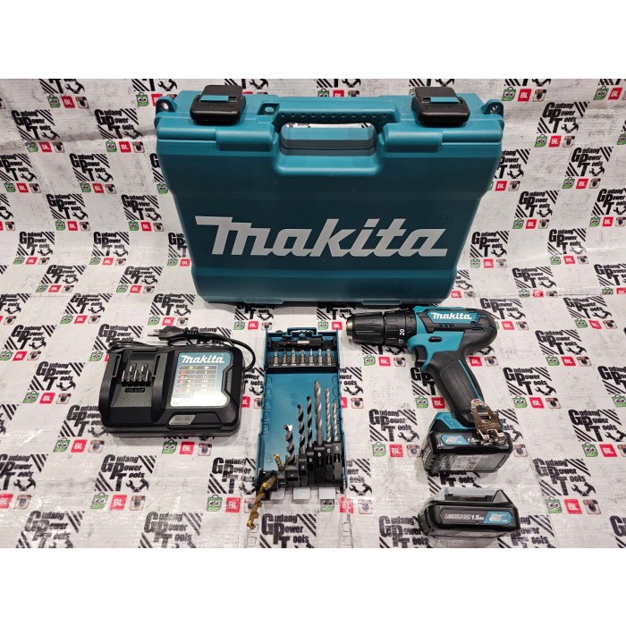 Silahkan Order] Paket Mata Bor Set Makita Mesin Bor Baterai Cordless Drill Makita 12V