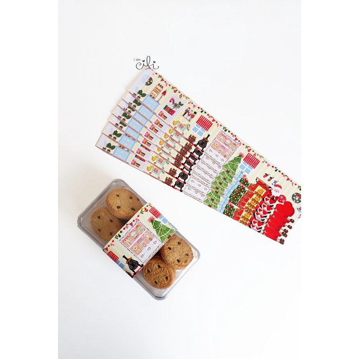 

langsung order saja] (BELT TWOWINDOWS ) Label selongsong natal /merry christmas (5 x 30cm)