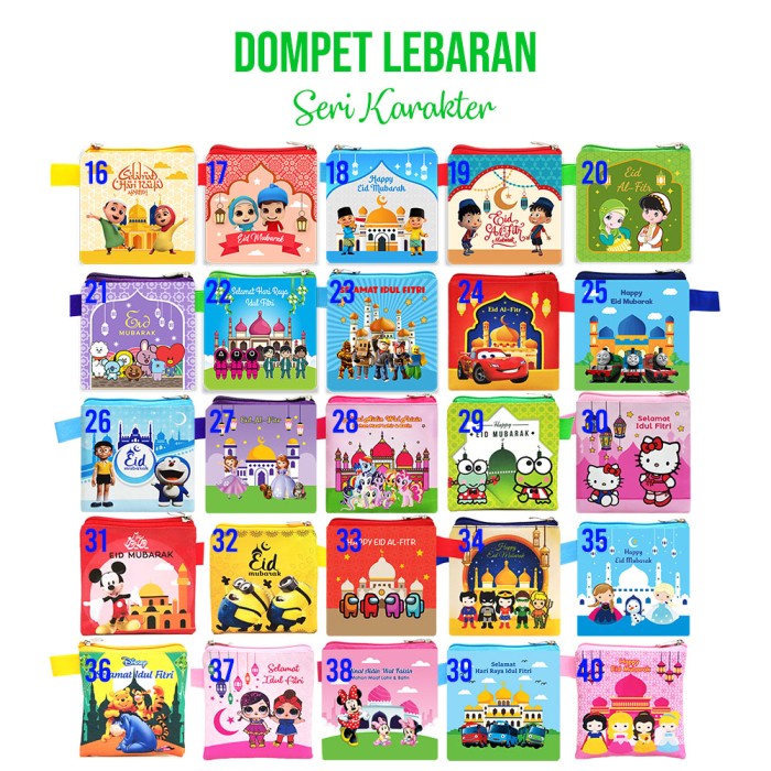 

~@~@~@~@] Amplop Lebaran Ekslusif SERI KARAKTER Amplop Hari Raya Idul Fitri