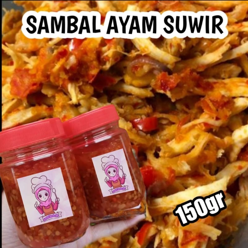 

[150 Gram] Paket 10 Botol Sambal Bunda Alfi (Harga Lebih )