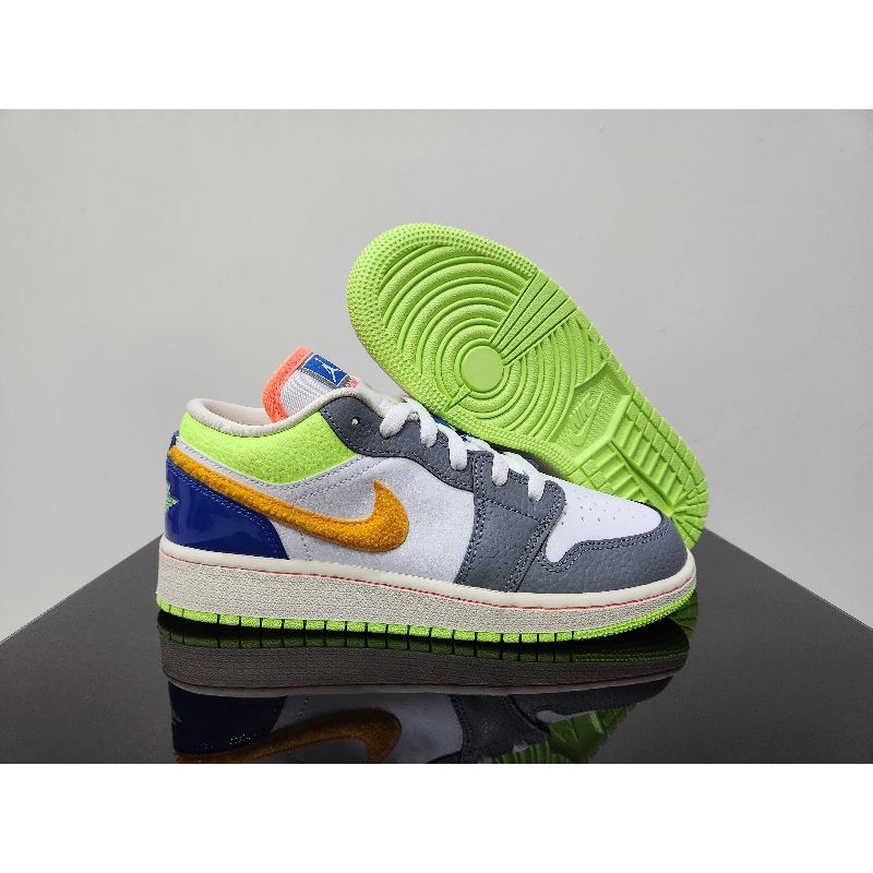 sepatu sneakers wanita air jordan 1 low hoops