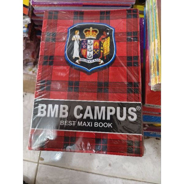 

BUKU TULIS BMB CAMPUS 1PAK(10 BUKU)