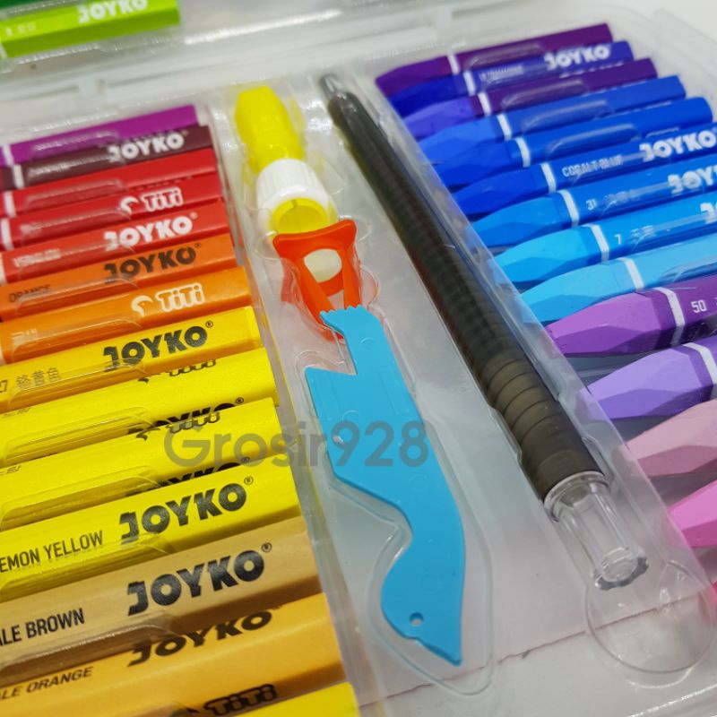 

Oil Pastel / Crayon / Krayon Nyak Joyko 55 Warna