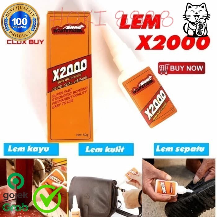 Ready Lem Air X2000 White Tiger X2000 HK88