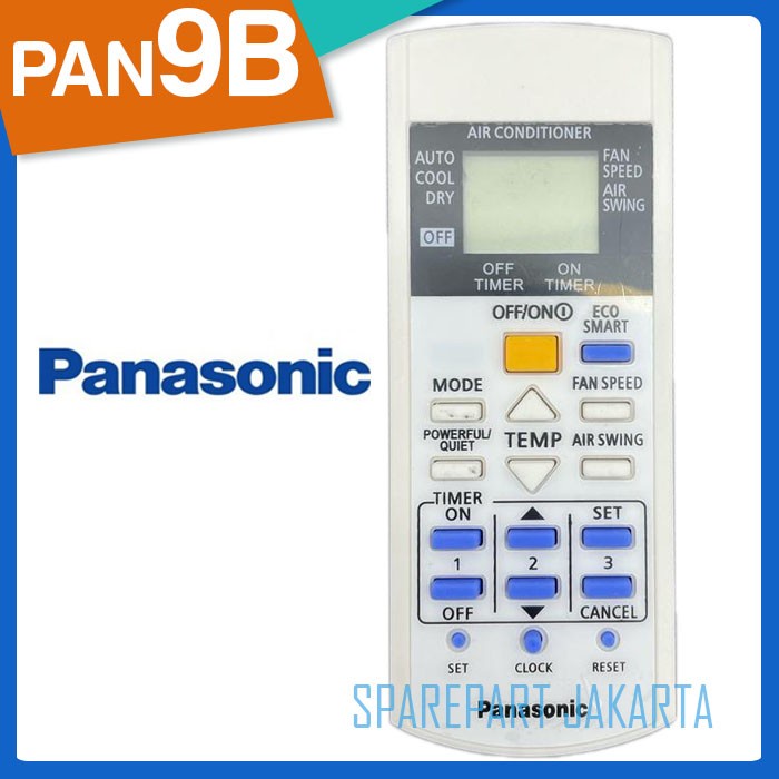 Remote Ac Panasonic Eco Smart A75C4157 Best