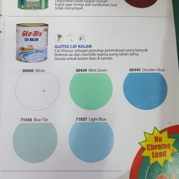 JM- cat kolam glotex 1 kg