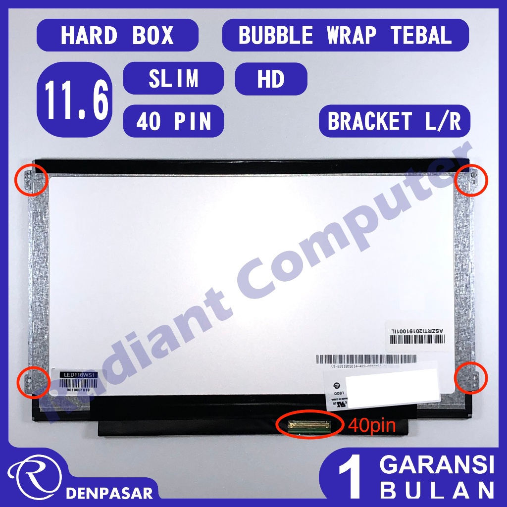 LCD LED Lenovo Thinkpad X130 X130e X131e X131