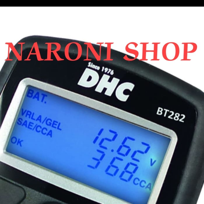 Battery Tester Alat Tes Aki Mobil Motor Dhc Bt282 Analyzer Battery