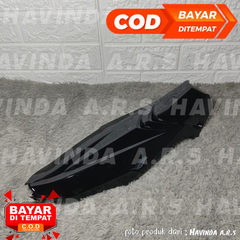 lexil bodi cover bodi body tengah satria Fu FL Fu facelift hitam mengkilap,hitam doff
