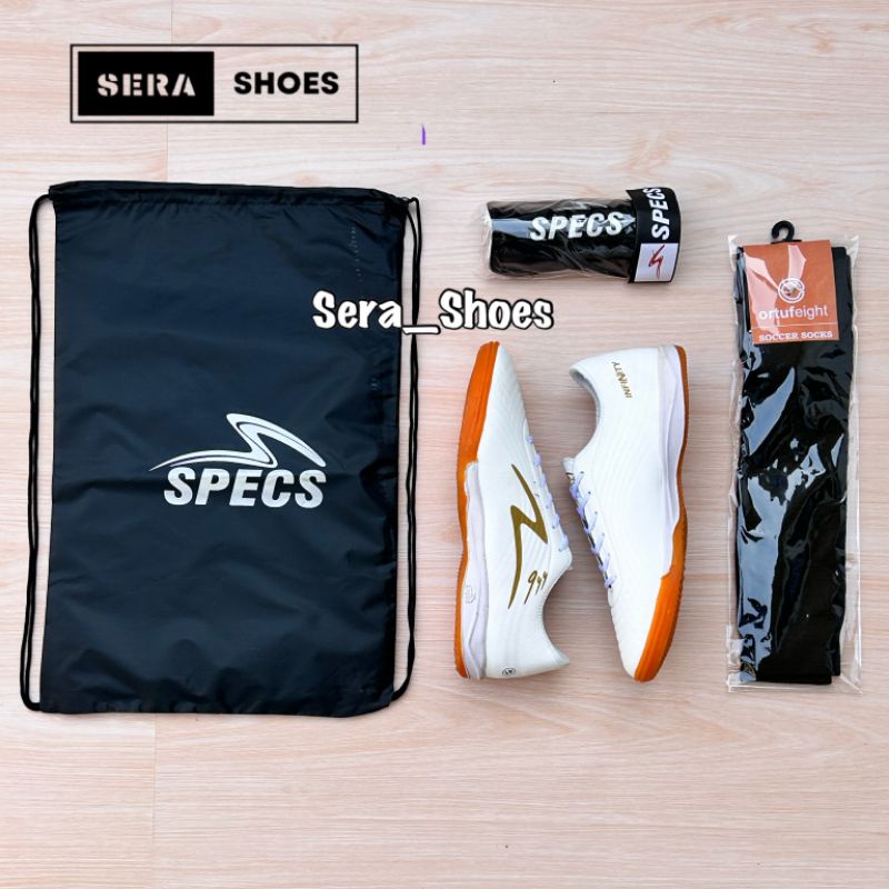 " Paket Komplit " sepatu futsal SPECS super Simic terbaru