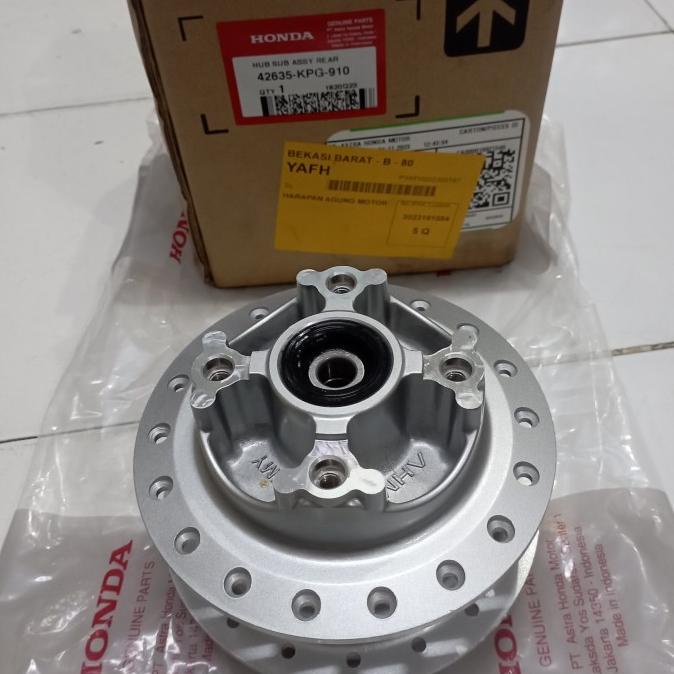 Tromol Belakang Supra X 125 Double Disk Ori.