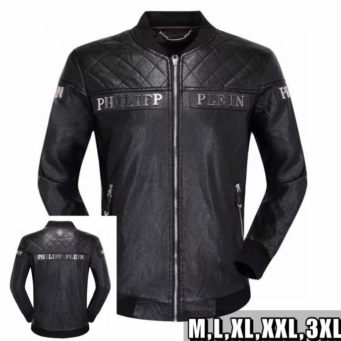 JAKET PRIA BRANDED HIGH QUALITY 9503 / JAKET BOMBER IMPORT KULIT ASLI  ARDISITUMORANG88