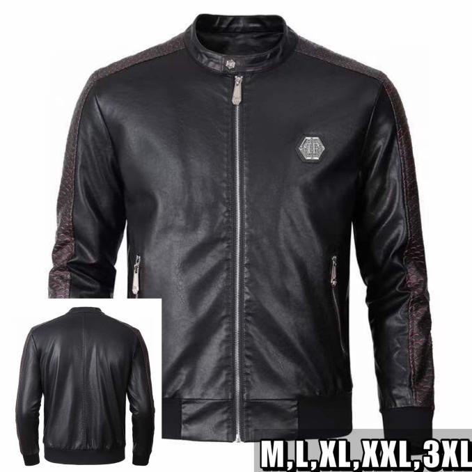 JAKET PRIA BRANDED HIGH QUALITY 9505 / JAKET BOMBER IMPORT KULIT ASLI  ARDISITUMORANG88