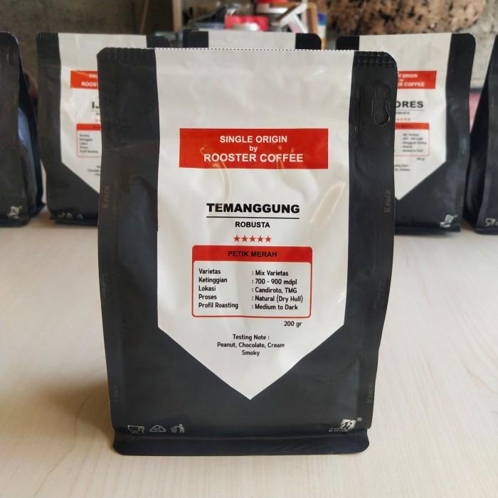 

Kopi Robusta Temanggung 200 gr Proses Natural Biji atau Bubuk by Roost Best Seller