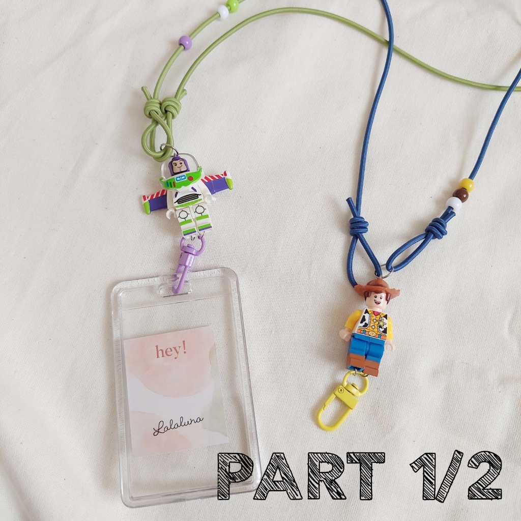 

[Lala] Lanyard Lego Gantungan Id Card Lego (Part 1/2)