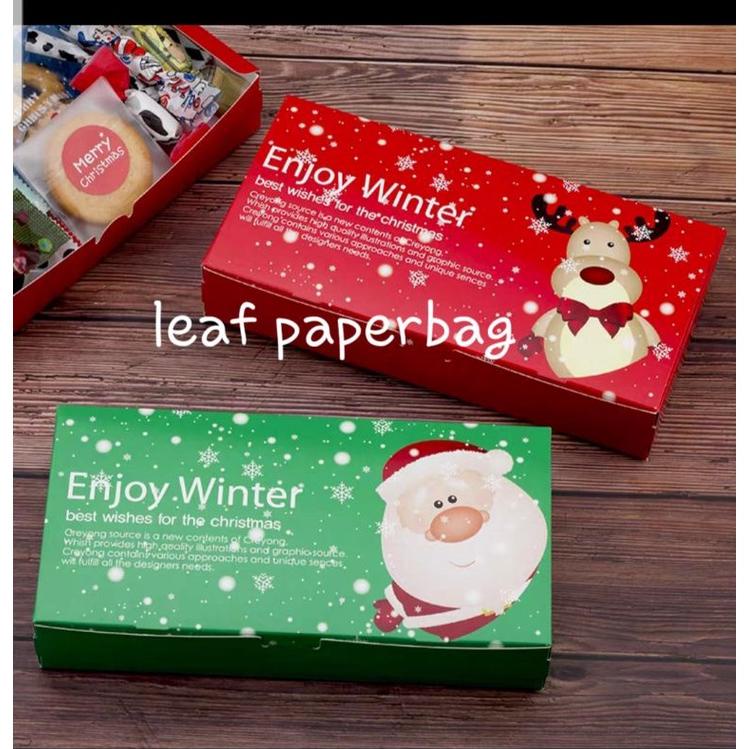 

Big Promo 12.12 Cookies Box Natal Xmas / Tempat Kue Kering Natal / Christmas Kemasan Packaging Tart Cookies Tebal Mewah Murah / Hampers Christmas / Hantaran Natal / Gift Box Natal Termurah