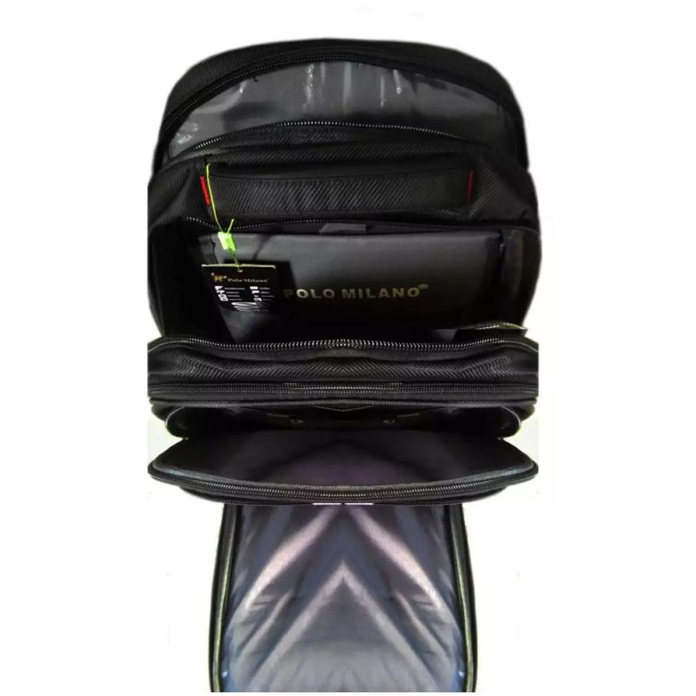 Promo Natal (Free Powerbank) Tas Ransel Pria Polo Milano Import Original Tas Ransel Pria Backpack Ta