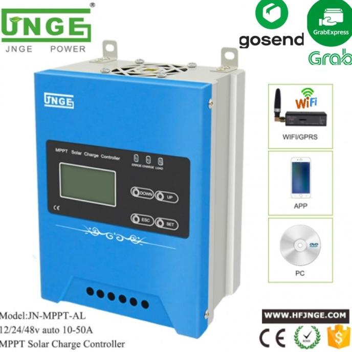 Baru SCC MPPT 50A JNGE WiFi ready solar charge controller Ayo Beli