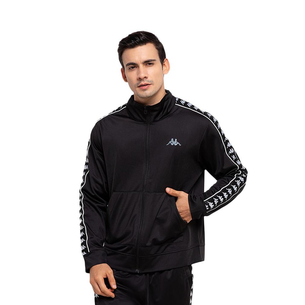 Jaket Pria Kece Abizz Kappa Banda 222 Omini KL3JK189 Black