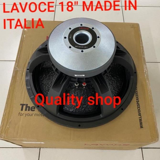 SPEAKER 18 INCH LAVOCE SAF 184.04 ORIGINAL ITALIA