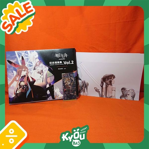 [COD] [Bonus] Arknights Illustration Book Memorial Artbook Collection Vol 2 Berkualitas