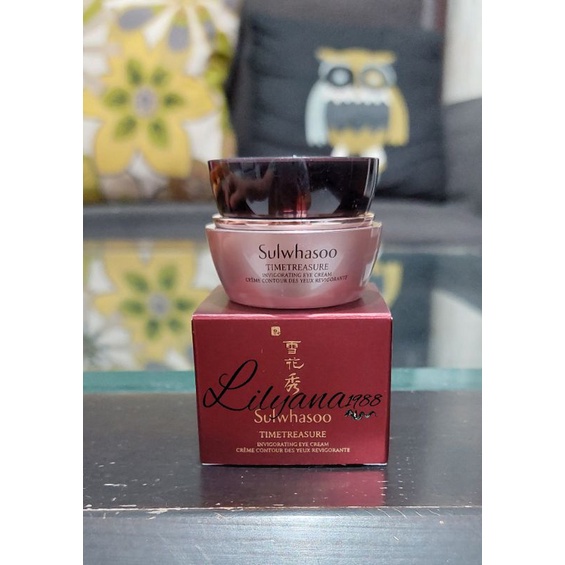 Sulwhasoo Timetreasure Invigorating Eye Cream/Eye Serum 4Ml