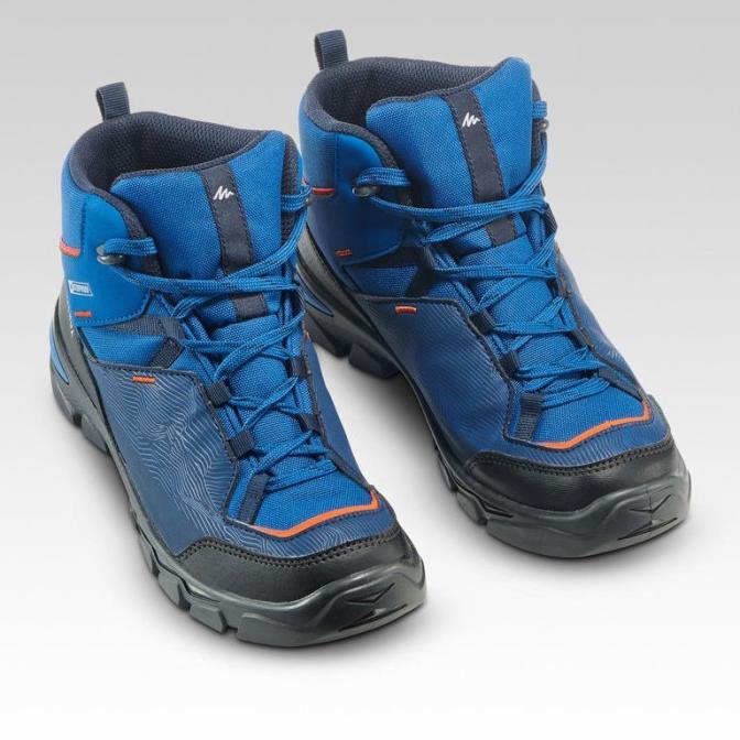 BARANG TERLARIS DECATHLON QUECHUA SEPATU GUNUNG ANAK MH120 WATERPROOF NURDANAROSITA