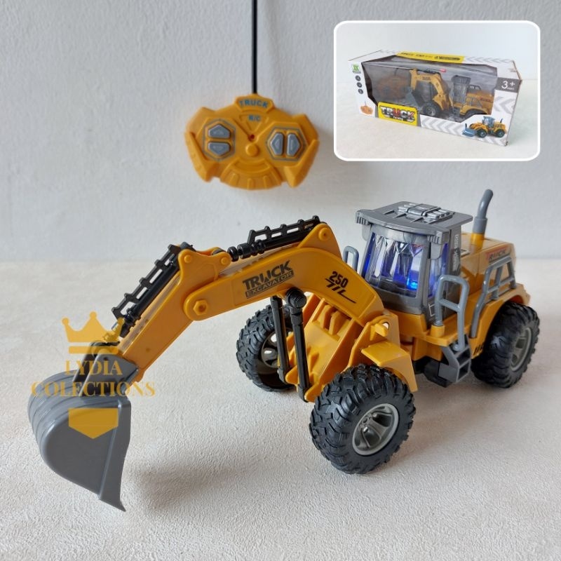 Mainan RC Beko Remote Control Excavator Alat Berat Konstruksi