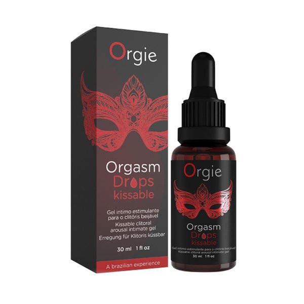 Orgie Orgasmic Drops Kissable Superior Orgasmic Booster Gel