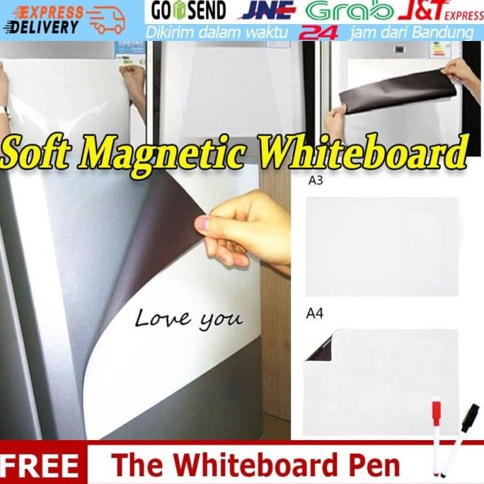 

TERLARIS A3 A4 Ukuran Papan Magnet Kulkas Papan Tulis Presentasi Magnet Lembut