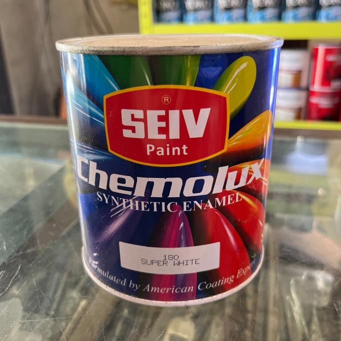 Baru SEIV Cat Minyak Kayu Besi / Putih DOFF / 1 Liter