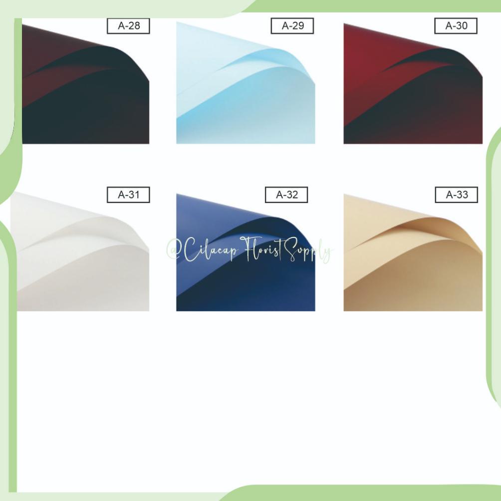 

Limited - 20 Lembar Kertas Buket CELLOPHANE Waterproof Korea ,,