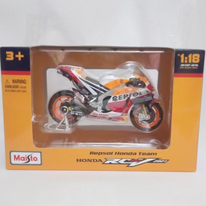 Diecast Motogp Marc Marquez miniatur moto GP repsol honda motor murah