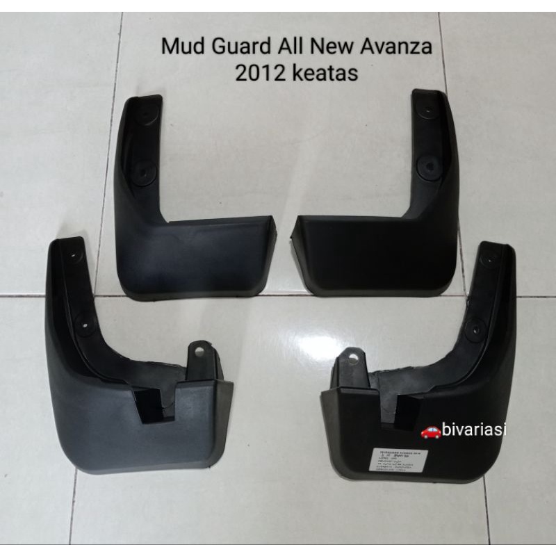 Mud Guard All New Avanza Type G / kepet roda All New Avanza / tahanan lumpur