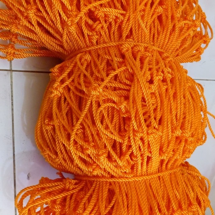 jaring tutup bak truk sampah bahan tali 4 mili lubang 14 cm uk 4mx6m