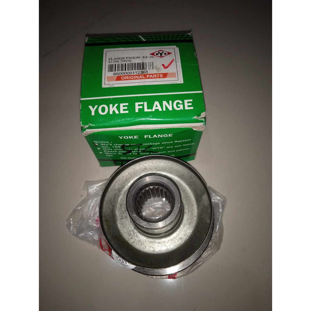 Flange pinion gardan toyota kijang 4k / 5k / 7k 41204-20030