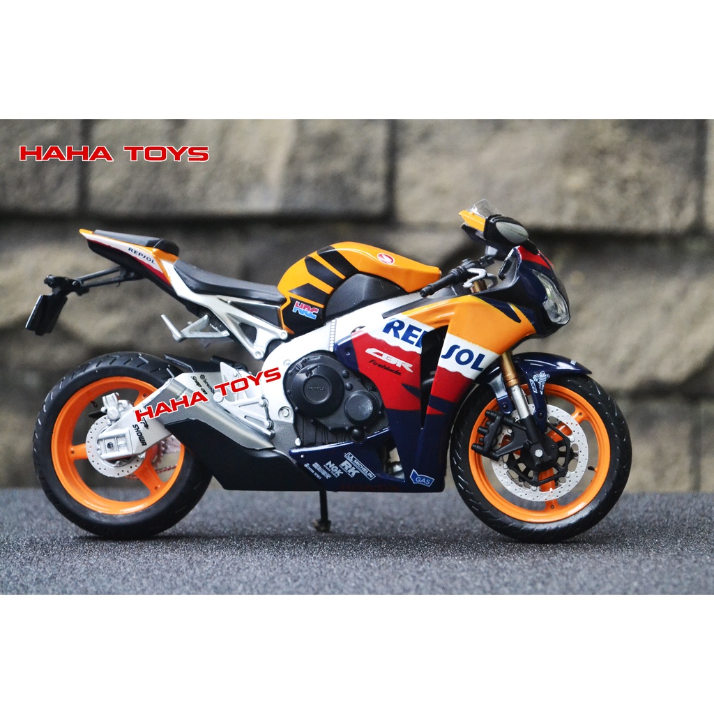 Diecast/Miniatur JoyCity/Automaxx Moge Honda CBR 1000 Fireblade Repsol Skala 1/12
