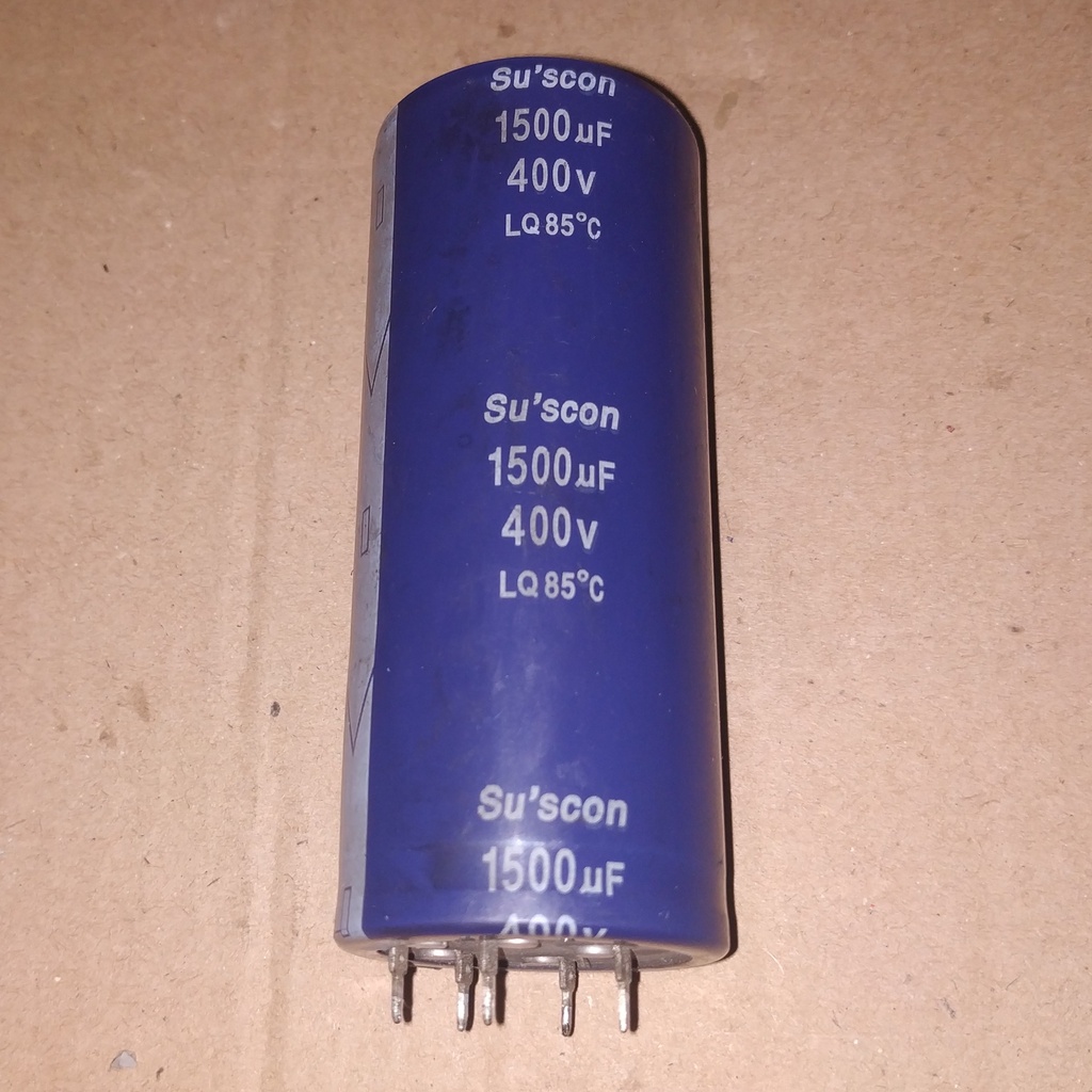 C Elco Elko 1500uF 400V 1500 uF 400 V 1500MFD 400VDC 400WV