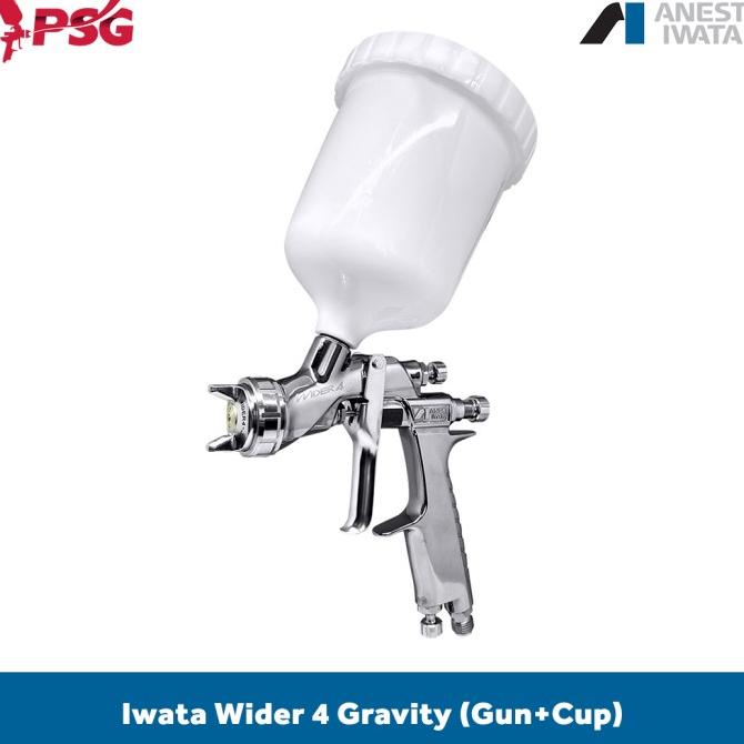 Iwata Wider 4 Gravity (Gun+Cup) - Next Generation of W-400 Model