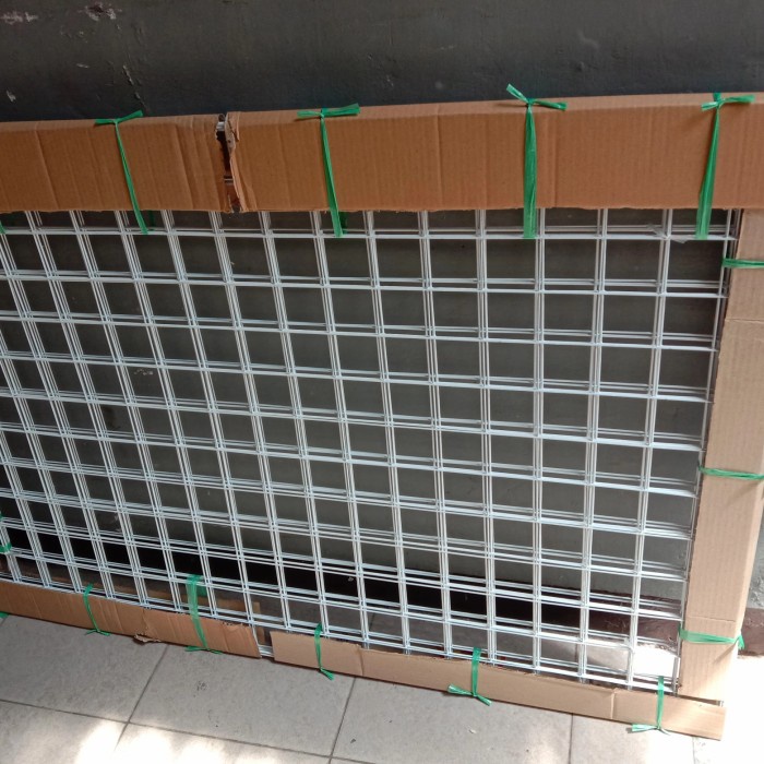 KAWAT RAM 95X65CM TEBAL RAK DISPLAY AKSESORIS RAM KAWAT GANTUNGAN