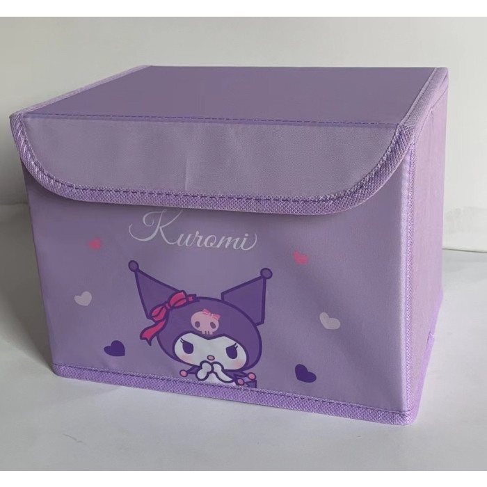 Terbaru Miniso Sanrio Box Container Box Kotak Penyimpanan Serbaguna Lipat