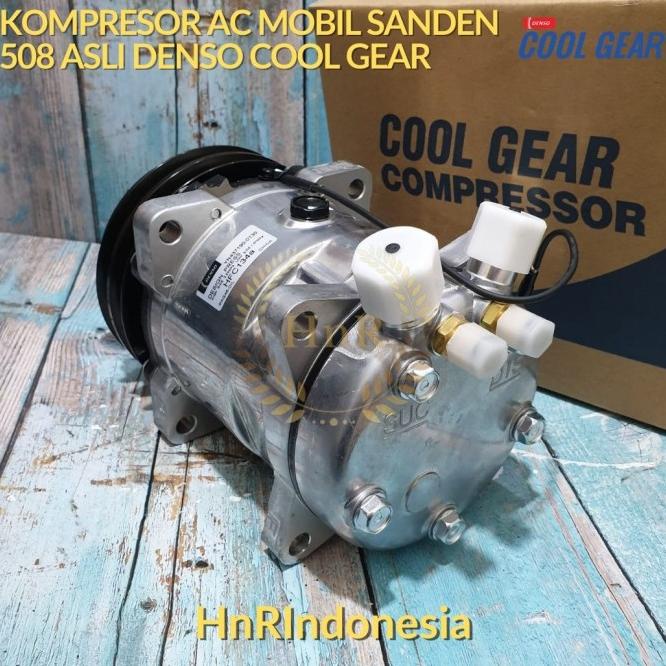 Kompresor Compressor Ac Mobil 508 Original Denso Coolgear