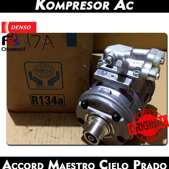 Kompresor Ac 17A Accord Maestro Cielo Prado Elf 17 A Denso Ori