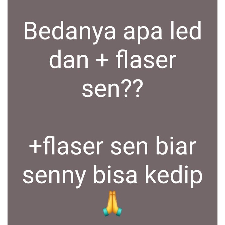 Stop Lamp 3In1 Crf/Spakbor Belakang Crf Plus Lampu/Lampu Stop Crf Led/Buntut Plus Lampu Crf