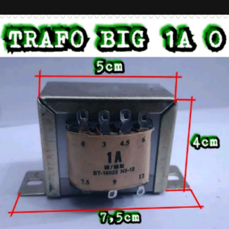 Trafo BIG 1A Non CT