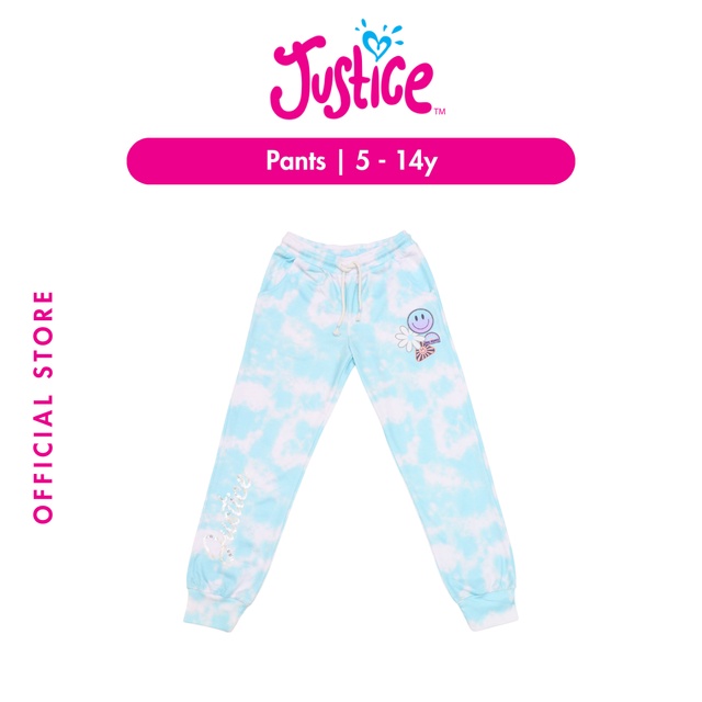 Justice Girls Tie Dye Joggers-Celana Jogger Anak Perempuan