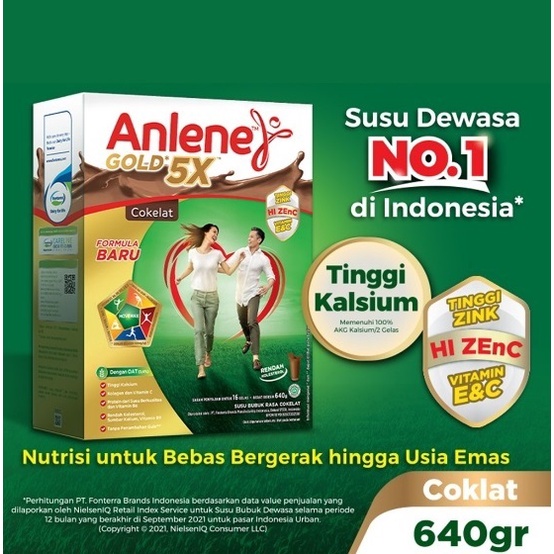 

Anlene Gold Cokelat 620 Gr Box 620Gr 250 640 900 Coklat