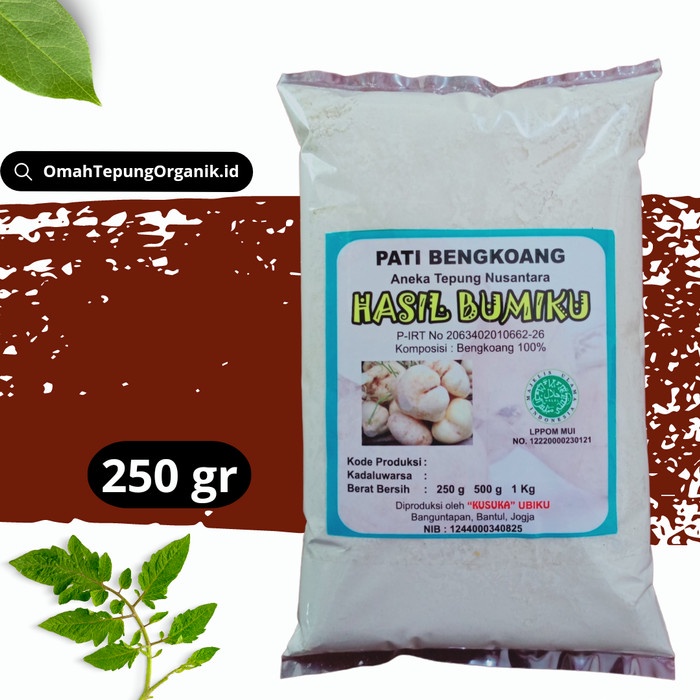 

Bettifer Tepung Pati Bengkoang 250 Gram/Tepung Pati Bengkuang/Pati Masker Wajah