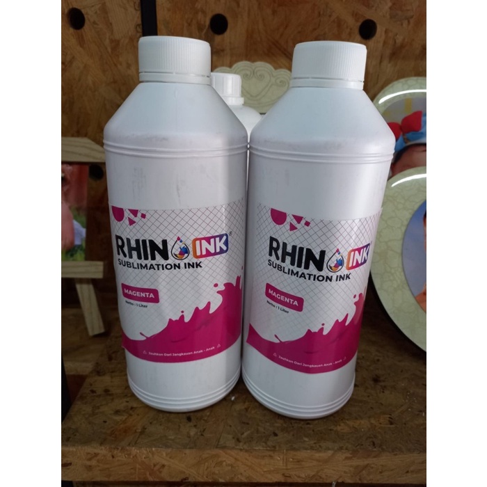 

Terbaru Tinta Sublim Rhino Ink Kualitas Premium 1 Liter Best Seller