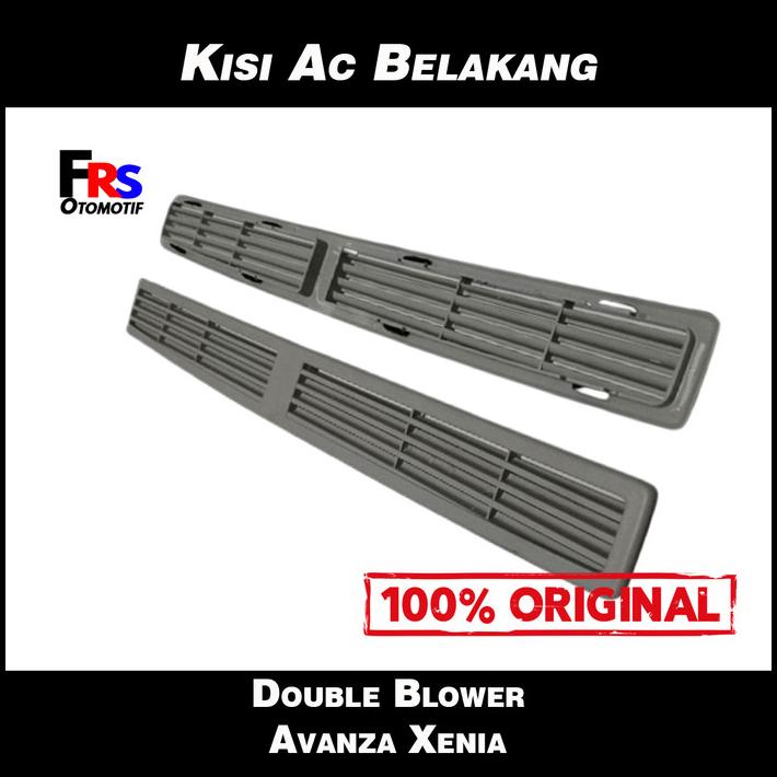 GRATIS ONGKIR KISI KISI AC HISAP TUTUP DOUBLE BLOWER BELAKANG MOBIL NEW AVANZA XENIA 